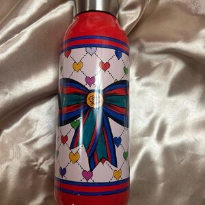 Colorful Brighton Heart and Bow Water Bottle New